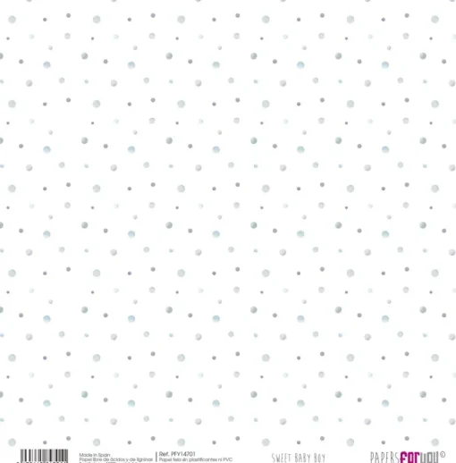 Papel Tela III Sweet Baby Boy PapersForYou 30x30cm
