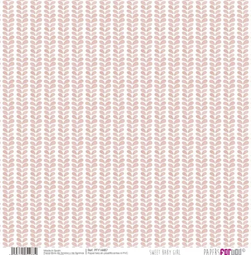 Papel Tela V Sweet Baby Girl PapersForYou 30x30cm