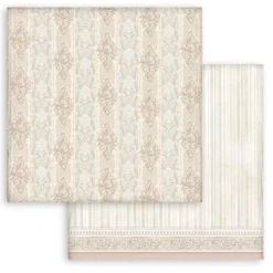 Papel Textura Rayas You And Me Stamperia 30x30cm