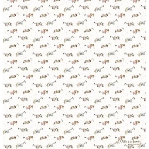 Papel vellum Las Hadas de la Navidad Operación: Rescatando la Navidad El Altillo De Los Duendes 30x30cm