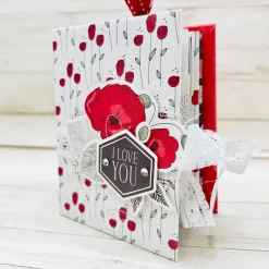 Papeles de Encuadernar Spring Poppies ModaScrap 48x34cm