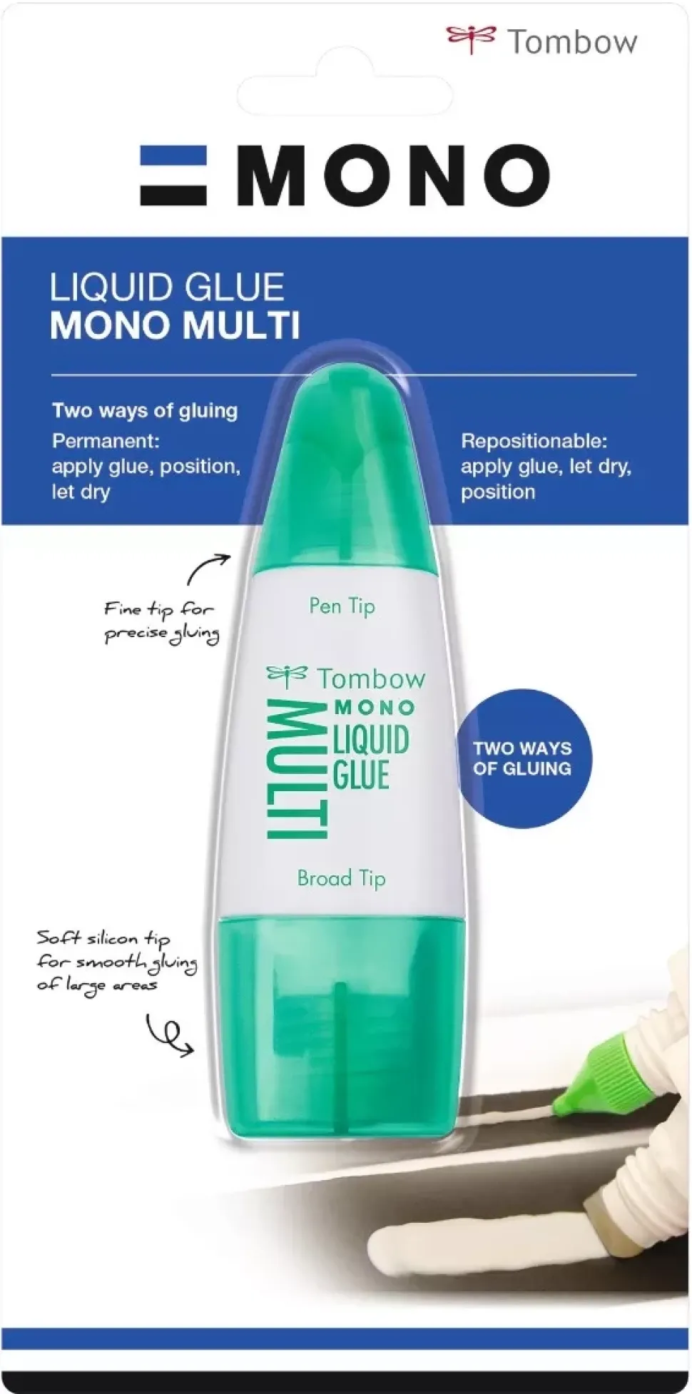 Pegamento Tombow Multi Liquid 2 en1
