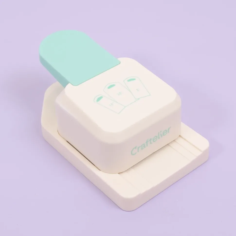 Perforadora 3 en 1 Tag de agujero ancho Craftelier