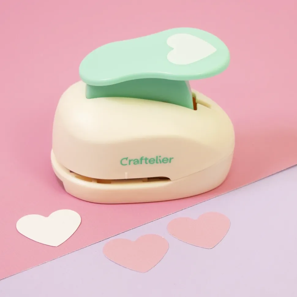 Perforadora corazón 1" (2,54 cm) Craftelier