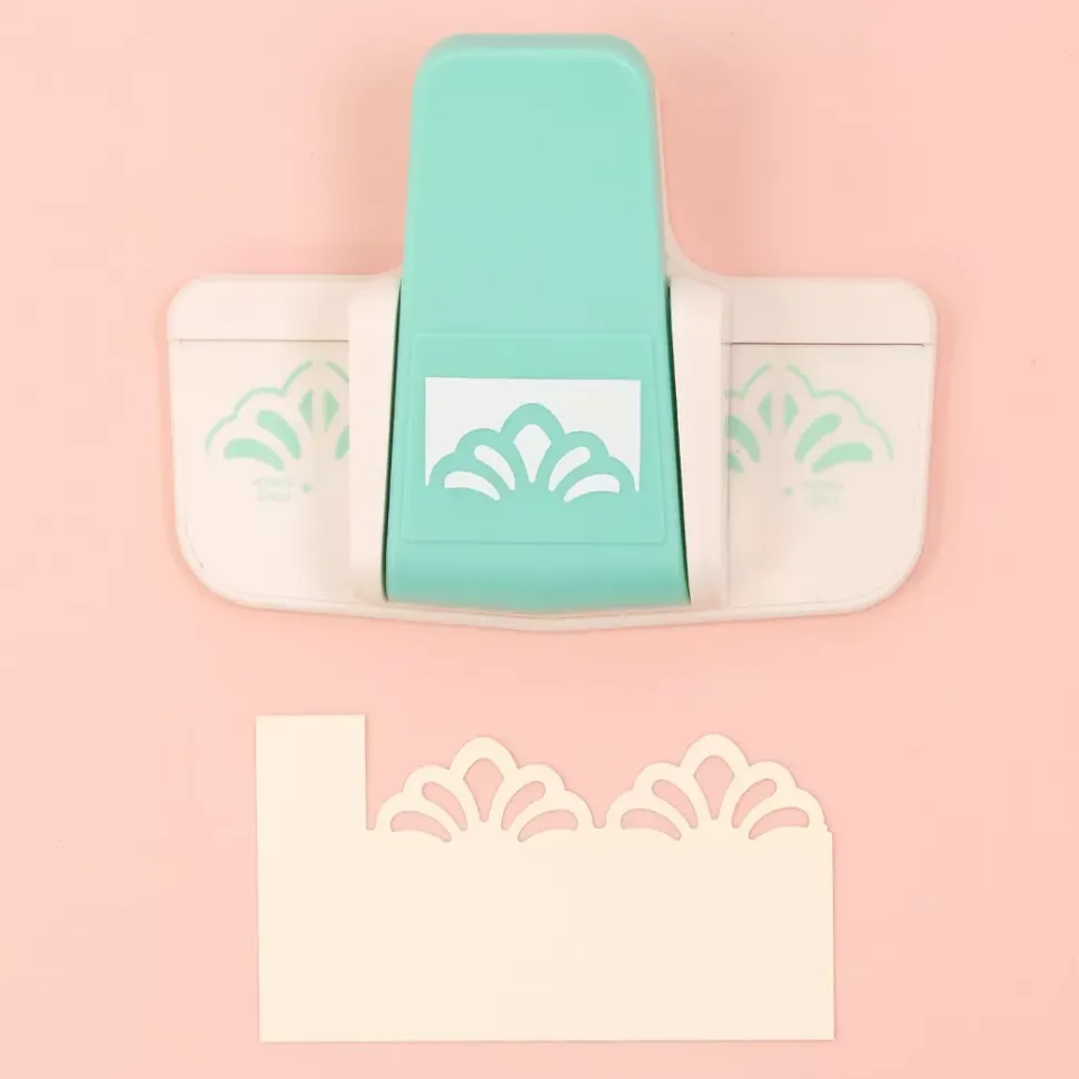 Perforadora de Bordes Blonda Flor Grande Craftelier