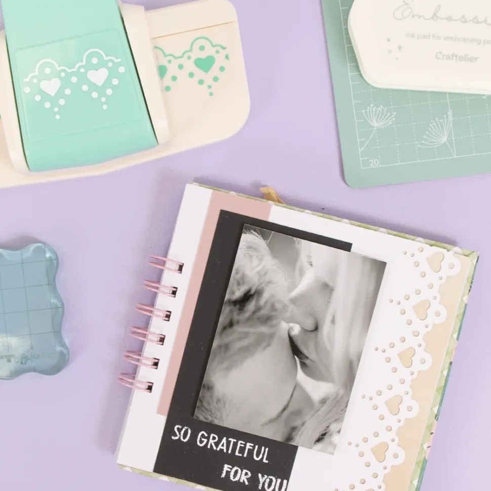 Perforadora de bordes Corazón y Puntos Craftelier