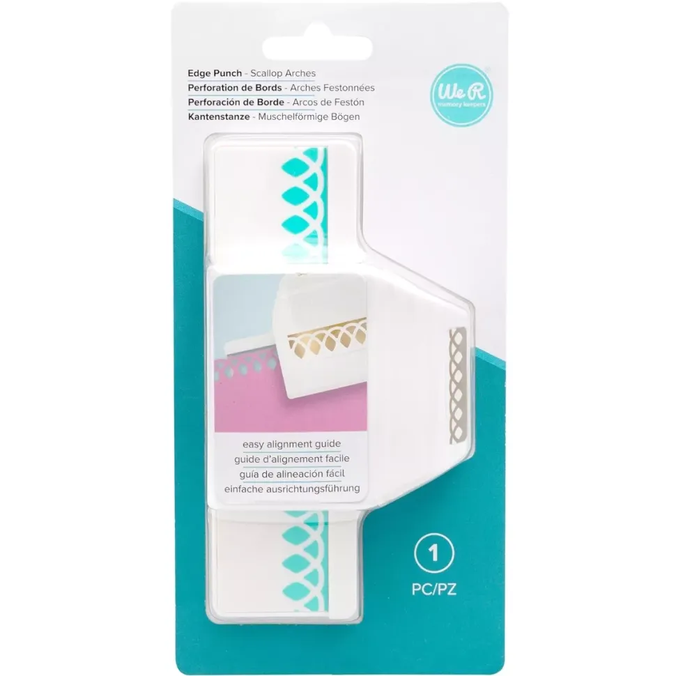 Perforadora de bordes Scallop Arches We R Memory Keepers