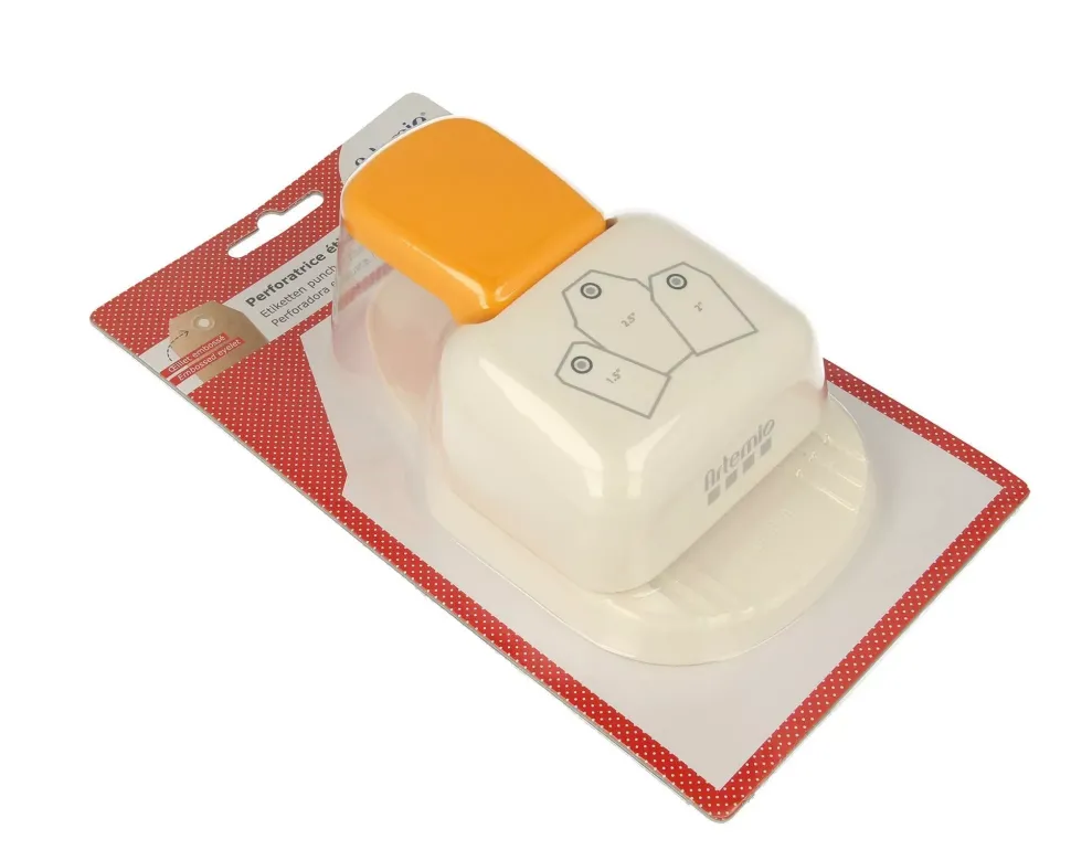 Perforadora de etiqueta 3 en 1