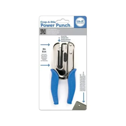 Perforadora Power Punch 1/16 Azul We R Memory Keepers