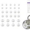 Perlas adhesivas Multicraft 6-10mm