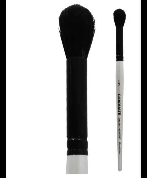 Pincel Cabra Negra Mango Corto Graduate Daler-Rowney