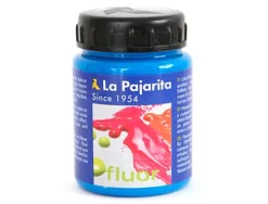 Pintura Acrílica Flúor Azul Luminoso La Pajarita 75ml