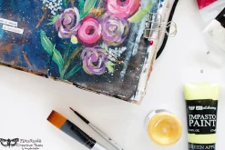 Pintura de Impasto Finnabair Pitch Black