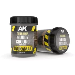 Pintura terreno embarrado AK Interactive 250ml