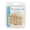Pinzas de madera Artemio