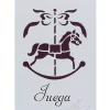 Plantilla de Stencil A6-018 Juega 15x10,5cm Dayka