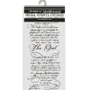 Plantilla de stencil Carta The Owl's House Stamperia 12x25cm