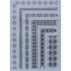 Plantilla de stencil Cenefas Rich 33x48cm