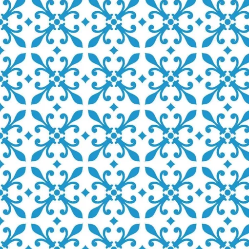 Plantilla de stencil Flor de Lys Artis Decor 20x20cm