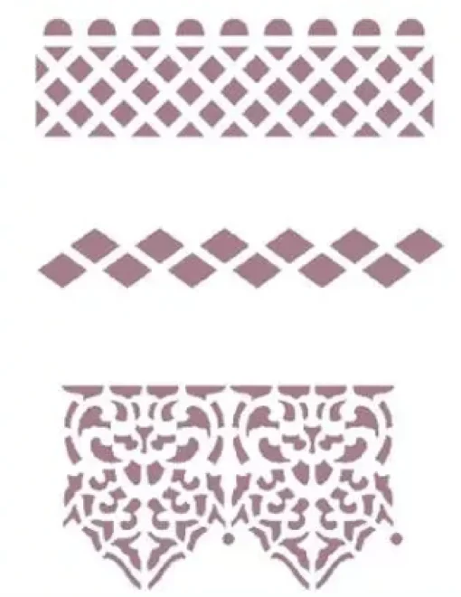 Plantilla de Stencil K-139 15x21cm Dayka