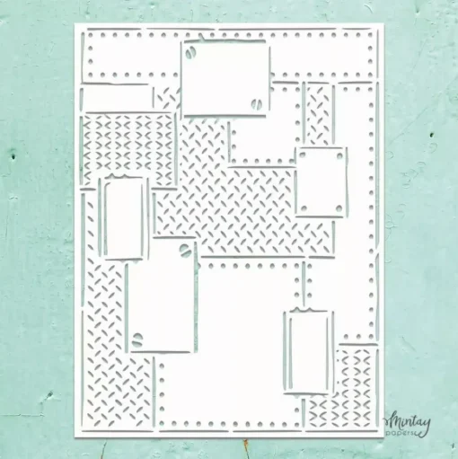 Plantilla de Stencil Kreativa Steel Mintay 15x20cm