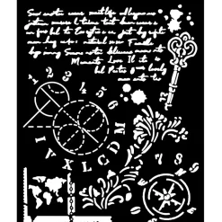 Plantilla de stencil Llave Alterego Stamperia