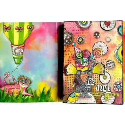 Plantilla de stencil Lotsa Dots Art By Marlene Studio Light