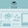 Plantilla de stencil Love it 10x20cm Fridita