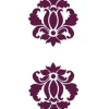 Plantilla de Stencil N-1019 Brocado vegetal 21x30cm Dayka