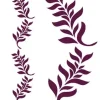 Plantilla de Stencil N-1005 Decoración de laurel 21x30cm Dayka