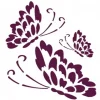 Plantilla de Stencil N-11015 Mariposas 30x42 cm Dayka
