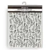Plantilla de stencil Patrón Lavender Stamperia