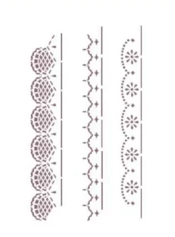 Plantilla de Stencil T-3083 Cenefas 21x30cm Dayka