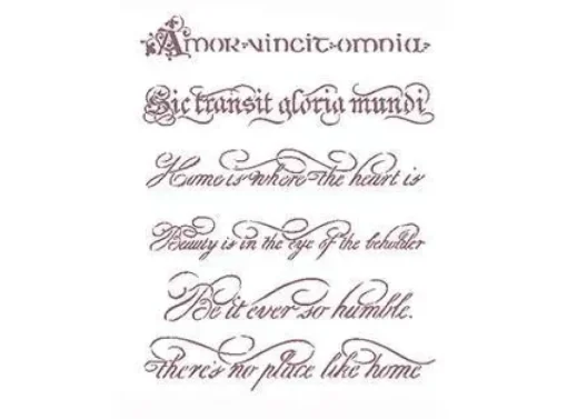 Plantilla de Stencil T-33036 Escrito 30x42cm Dayka