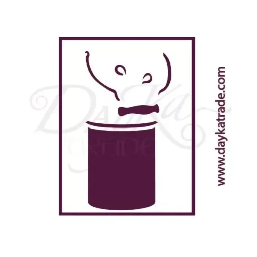 Plantilla de Stencil T-3192 Lechera 21x30cm Dayka