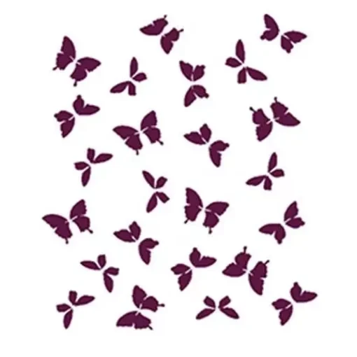 Plantilla de Stencil T-3046 Mariposas 21x30cm Dayka