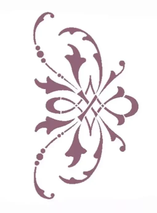 Plantilla de Stencil T-33033 Ornamentación 30x42 cm Dayka
