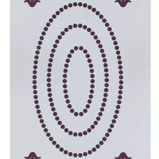 Plantilla de Stencil T-3081 Óvalos 21x30cm Dayka