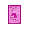 Plantilla de stencil Unicornio 20x30cm