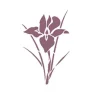 Plantilla de Stencil V-174 Lirio 15x21cm Dayka