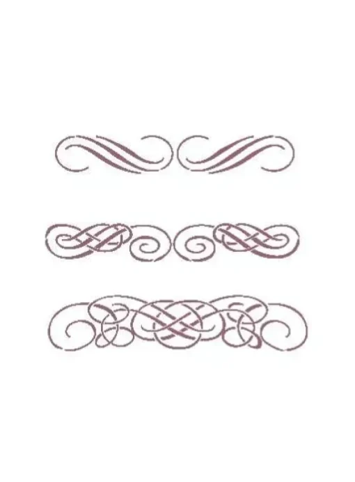 Plantilla de Stencil V-168 15x21cm Dayka
