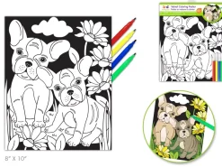 Póster para Colorear Perros MultiCraft