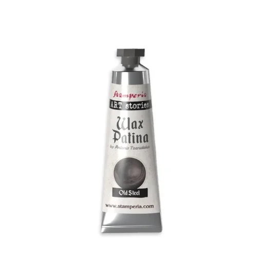 Pátina de cera Old Steel Art Stories Stamperia 40ml
