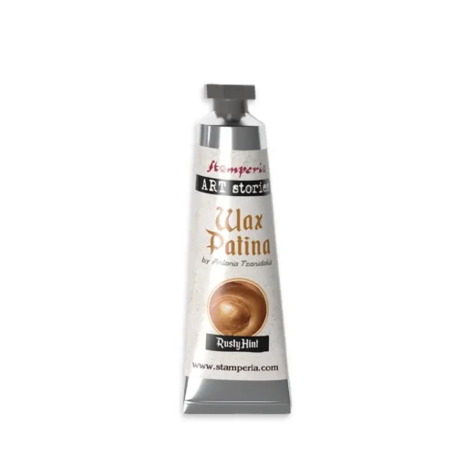 Pátina de cera Rusty Hint Art Stories Stamperia 40ml