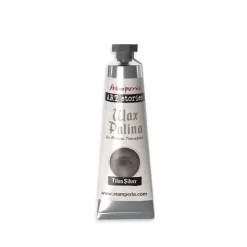 Pátina de cera Titan Silver Art Stories Stamperia 40ml