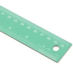 Regla metálica 30cm (12