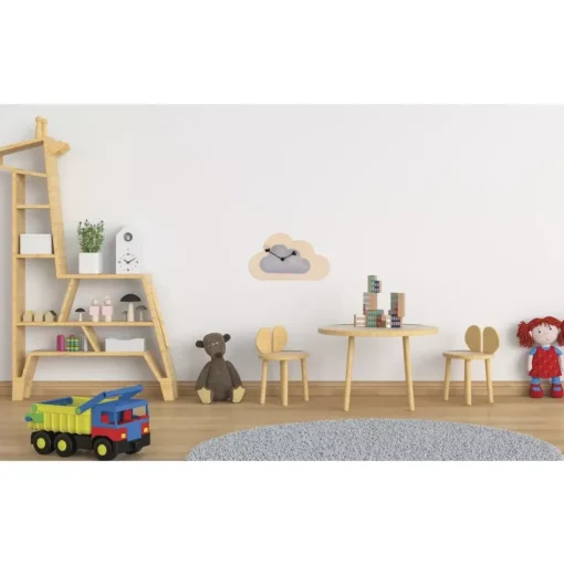 Reloj de Pared Madera Nube Rayher