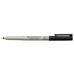 Rotulador caligráfico negro Sakura 1mm