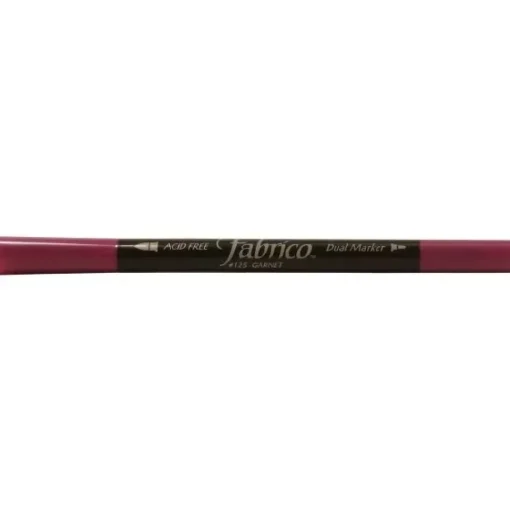 Rotulador Fabrico Dual Tip Garnet Tsukineko