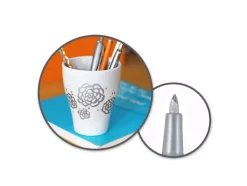 Rotulador Metálico Extra Fino Plata Multicraft